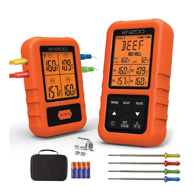 Best Wireless Meat Thermometer For Smoker Reviews & Buying Guide